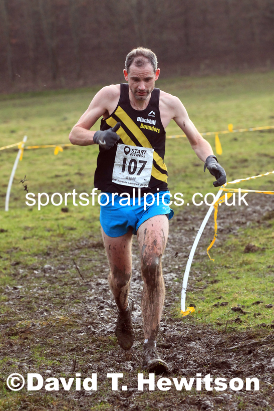 Senior mens 2022 North Eastern Harrier League, Thornley Farm, Peterlee, County Durham. Photo: David T. Hewitson/Sports for All Pics
